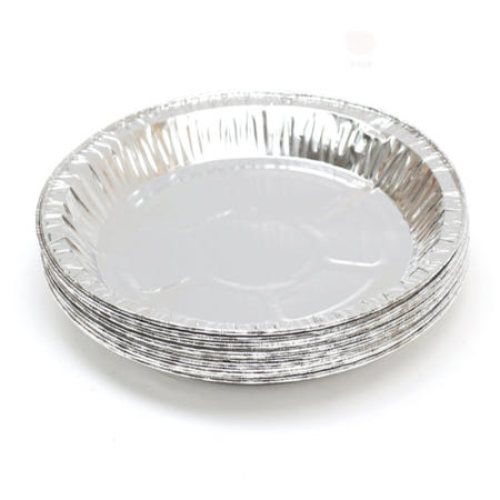 루리점빵 은박 호일 접시 18cm 10P 숯은박접시 은박용기