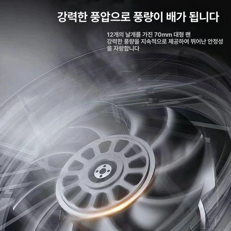 산업용 무선 터빈 초경량 초강력송풍기 송풍기 고출력 무단속도조절 5단 - 상세 이미지 5