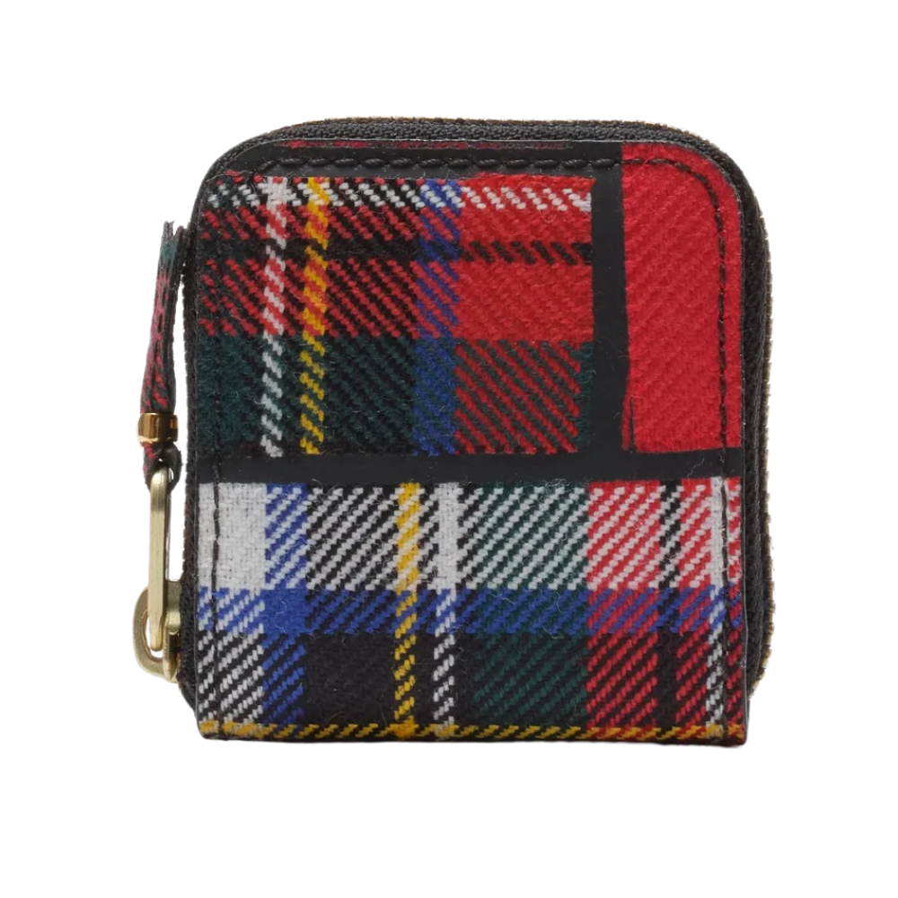 꼼데가르송 CDG 지갑 Tartan Patchwork 8Z-N041 - 상세 이미지 2