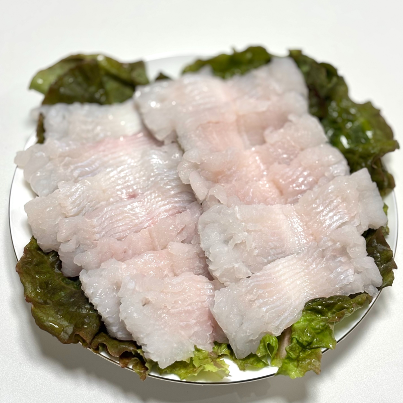 자연가득 갯장어 하모 샤브샤브 야채세트 특대 1kg(1-2미) 손질후 600g내외 - 상품 이미지