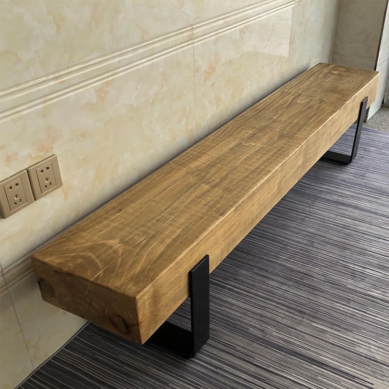 빈티지진열대 벤치 카페 철제 오래된 주방 수납장 매장 인테리어 - 상품 이미지