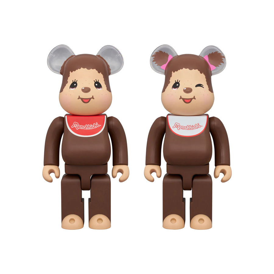 베어브릭 x 몬치치 쿤 피규어 400% 브라운 - 상세 이미지 4