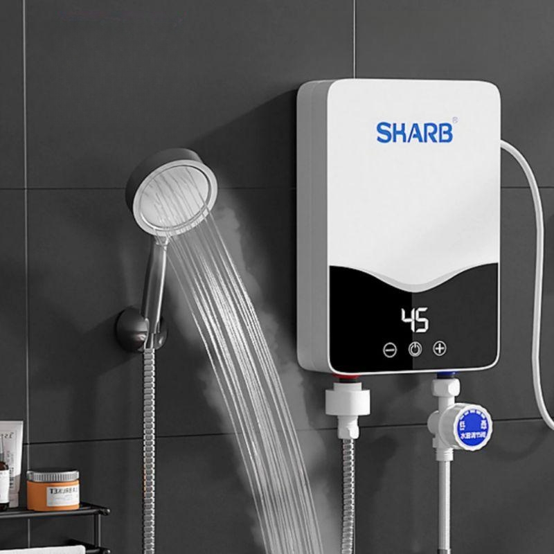 카라반 온수기 전기 샤워기 가정용 욕실 급속 대만 주방 3500W+대만플러그 - 상품 이미지
