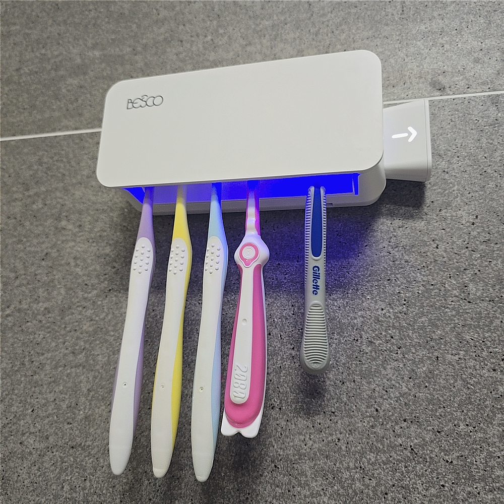 국산칫솔소독기 USB 충전식 무선 면도기 칫솔 살균기 - 상세 이미지 3