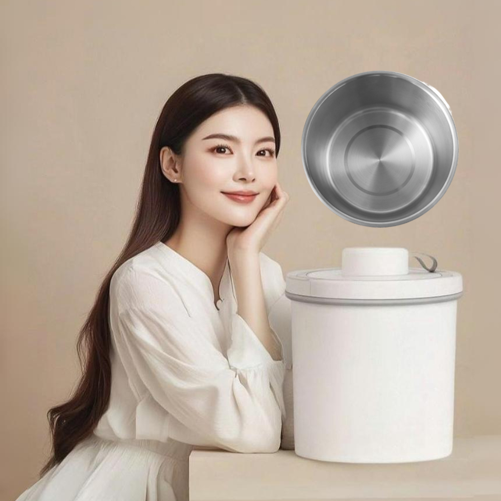 스텐) 쿠보닉 무선 진공 쌀통 쌀 보관함 잡곡 통 독 밀폐 용기 잡곡보관 10kg, 1개 제품 이미지