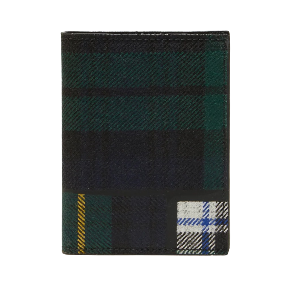 꼼데가르송 CDG 지갑 Tartan Patchwork 8Z-N091 - 상세 이미지 5