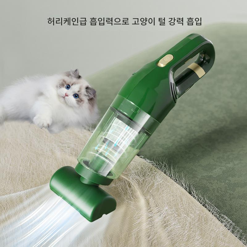 고양이털흡입기 애견 고양이 털 청소기 털갈이 클리닝 흡입기 400000R - 상세 이미지 4