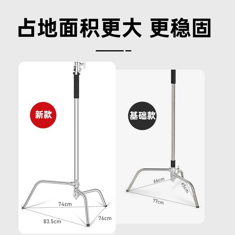 조명거치대 삼각대 사진관 사진 썬빔플래시 촬영용 촬영 장비 특수 - 상세 이미지 2