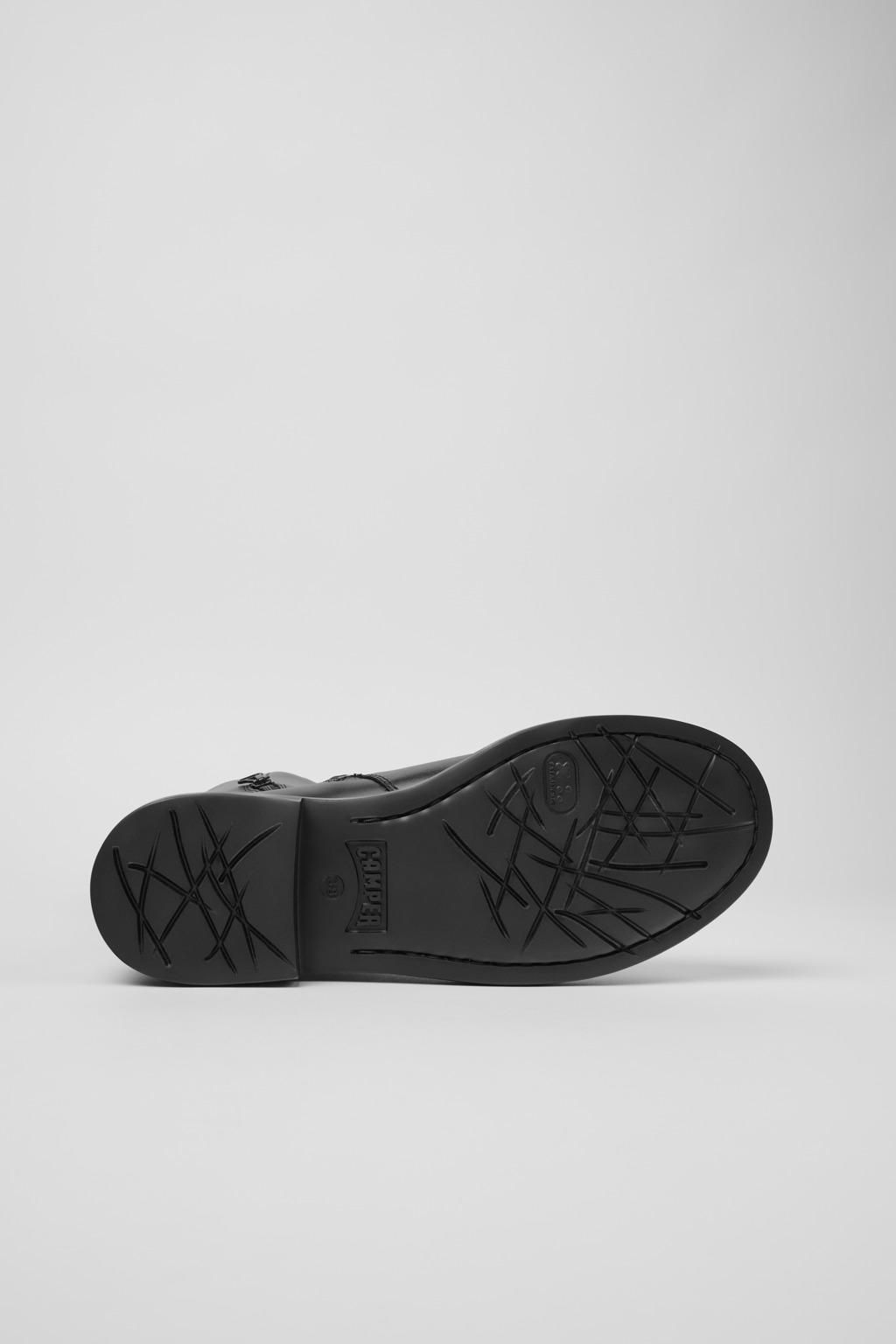 캠퍼 프리미엄 블랙 레더 롱부츠 Dean K400763-003 BLACK - 상세 이미지 5