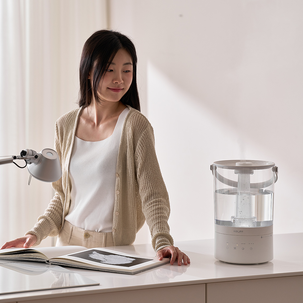 케리프 이지핸들 AIR UV살균 자동건조 잠금 가습기 KLH-4000UV