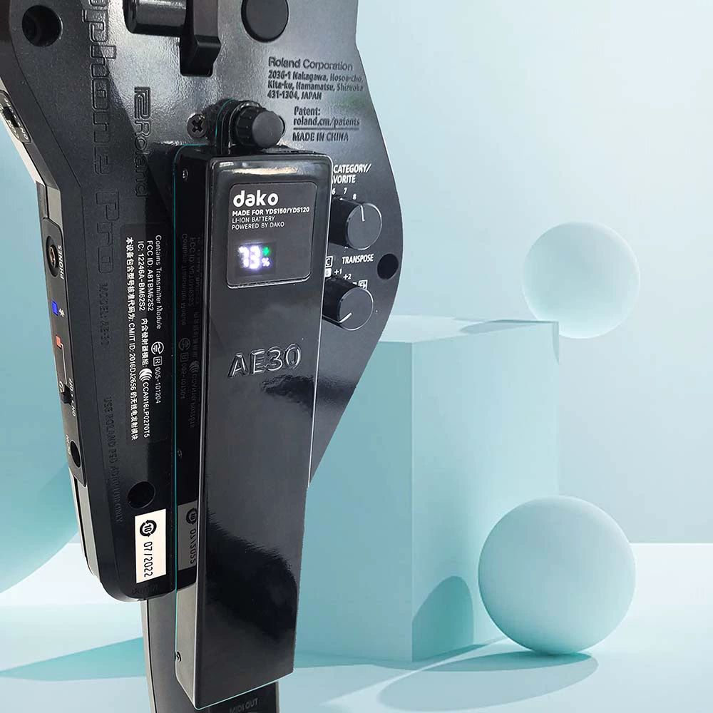 Roland AE10AE20 AE30 색소폰 리튬 내장 배터리 롤랜드 AE30 블랙 - 상품 이미지