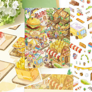 3d방꾸미기스티커 대형 푸드타운 실사용 후기 | 효과 있을까? - 상품 이미지 2