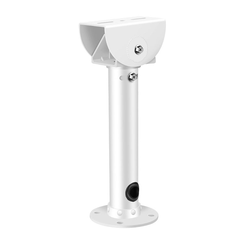 CCTV 폴대 야외 기둥 거치대 홈캠 고정 브라켓 i형 I형 알루미늄 20cm - 상품 이미지