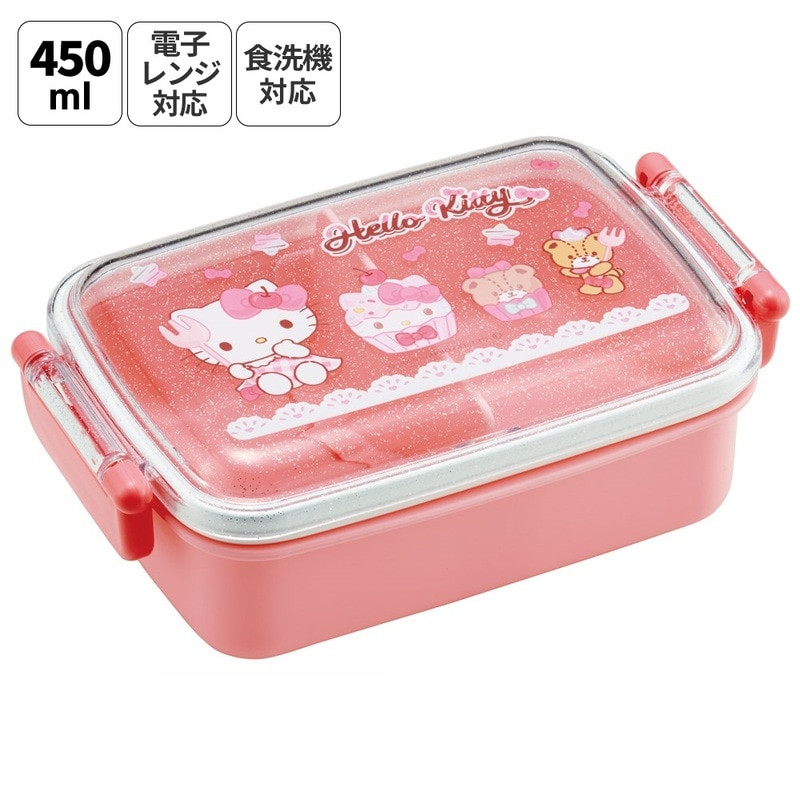 [발주상품 2~4 영업일 후 발송예정] 스케이터 헬로키티 Fancy Snacks Sweets 캐릭터 식기세척기 대응 도시락 런치박스 450ml RBF3AN - 주방·식기 - 하카타몰