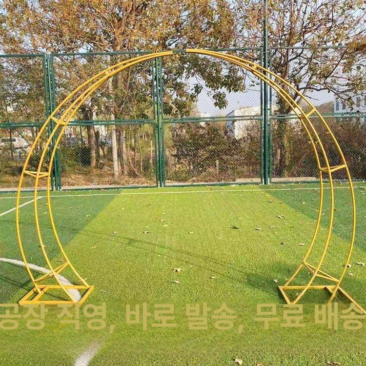 포토존 무대 아치형 가든 웨딩아치 아치 풍선 웨딩 철제 야외 촬영 결혼식 가든아치 웨딩촬영 골드 - 상세 이미지 2