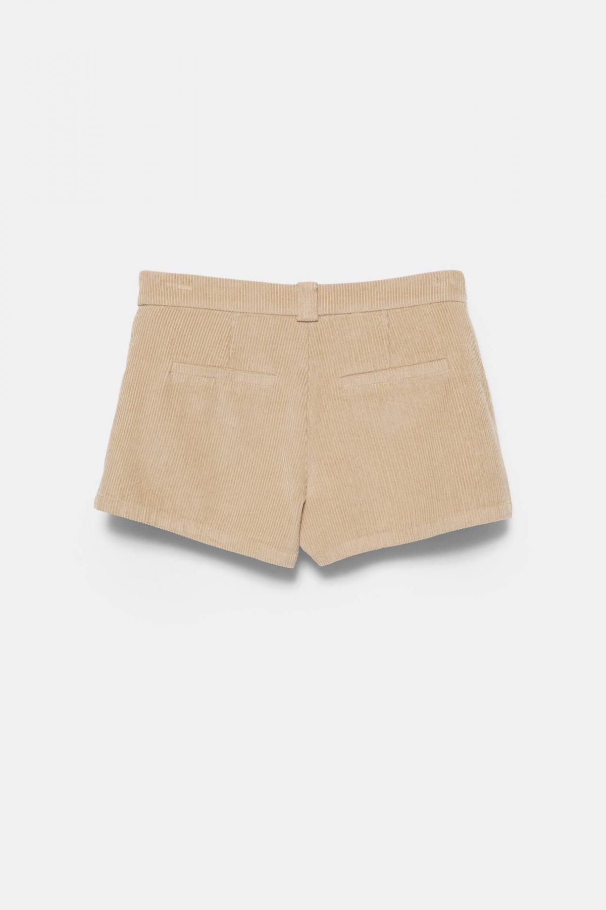 풀앤베어 코듀로이 미니 베이지 숏팬츠 7696/341 SAND - 상세 이미지 3