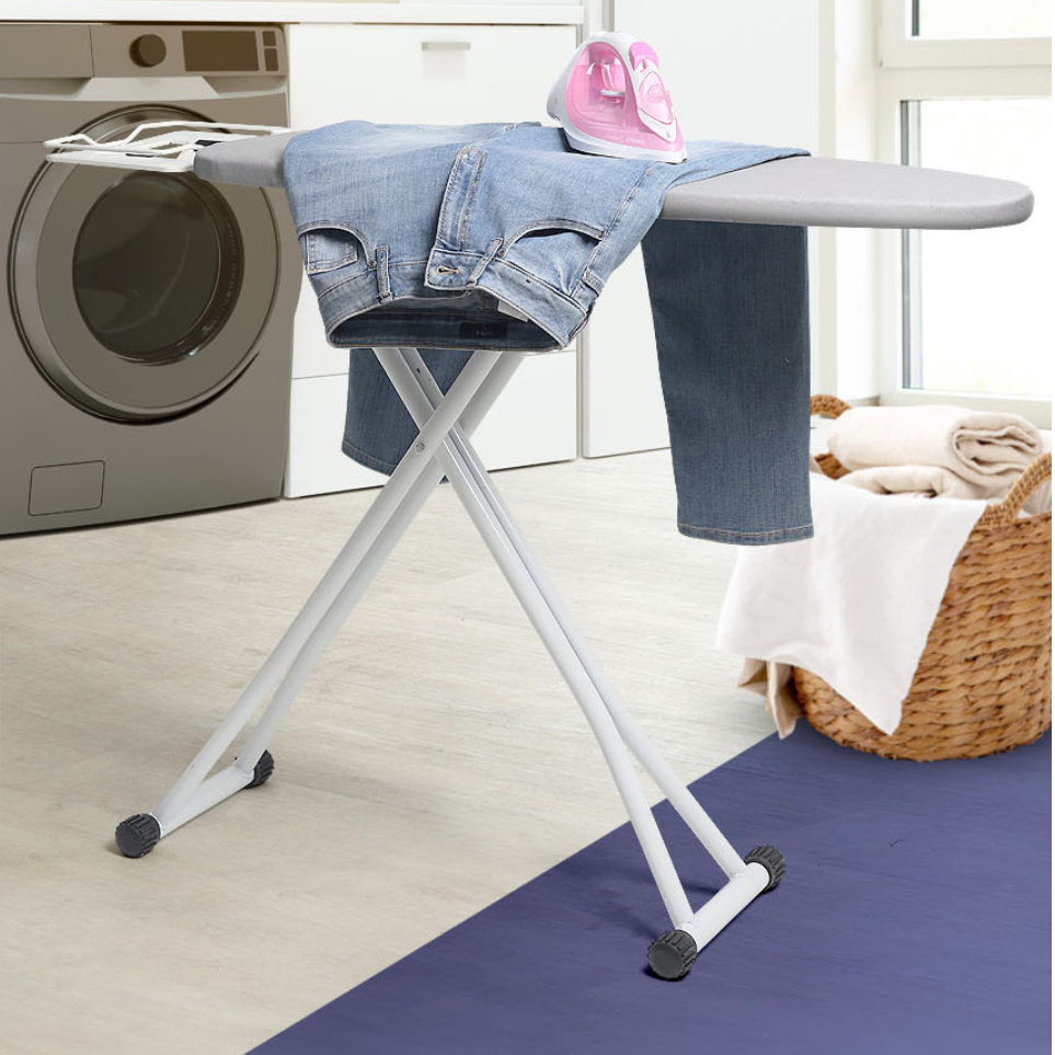 입식 전문가용다림판 업소용 스탠딩다리미판 스팀 스탠드다리미대