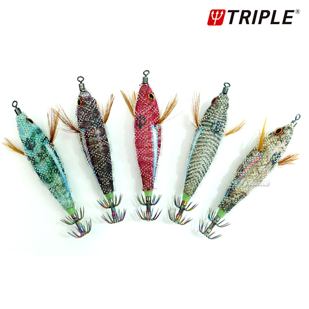 트리플 이카마린 조개스타 95mm 쭈꾸미 갑오징어 문어 에기 이미지 7