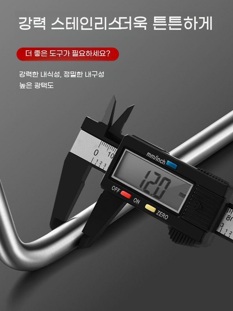 스텐 갈고리 지렛대 오프너 맨홀 뚜껑 막대 쇠갈고리 T자 쇠 T자형 스테인레스 - 상세 이미지 3