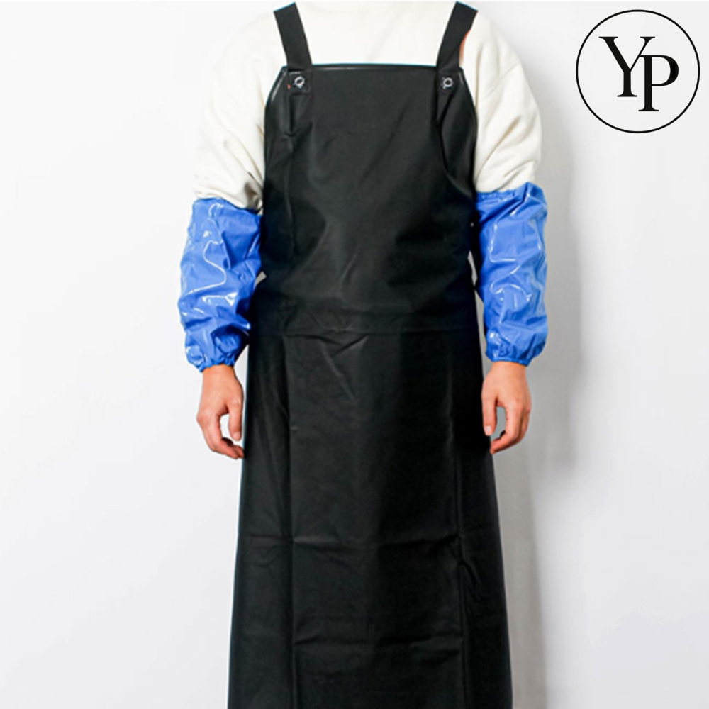 업소용 방수 앞치마 X자형 바리스타 정육점 에이프런 남녀공용 심플 작업복