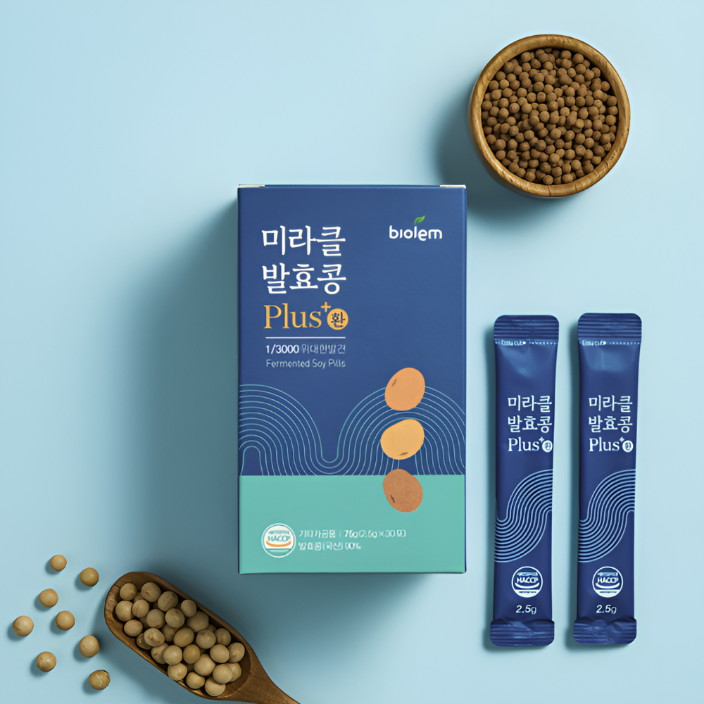 특허균주 청국장환 100%국산 미라클발효콩환 30포 - 상세 이미지 4
