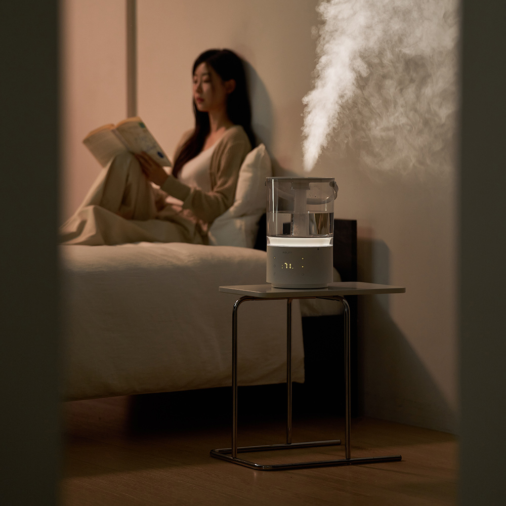 케리프 이지핸들 PRO 가열복합식 UV살균 자동건조 5L 잠금 가습기 KLH-5000UV