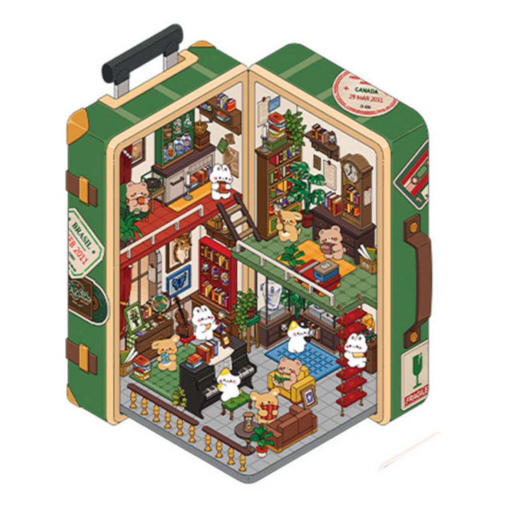 3d스티커 입체 방꾸미기 캐리어 이미지 2