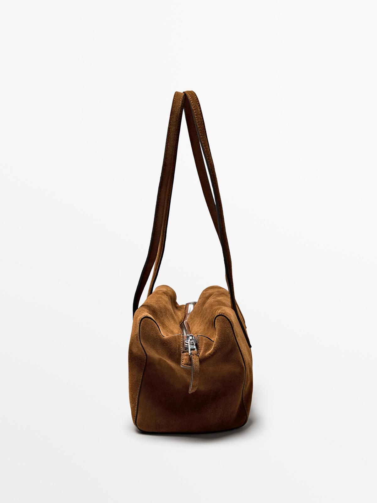 마시모두띠 프리미엄 스플릿 스웨이드 레더 사첼백 6946/645 LEATHER - 상세 이미지 2