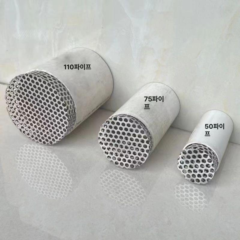 하수도스텐망 파이프 PVC 거름망 수로 배관 산업용 100mm - 상세 이미지 3
