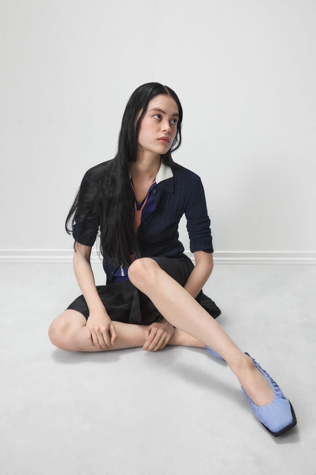 캠퍼 스퀘어토 테크니컬 블루 힐 펌프스 Karole K201844-002 BLUE - 상세 이미지 3