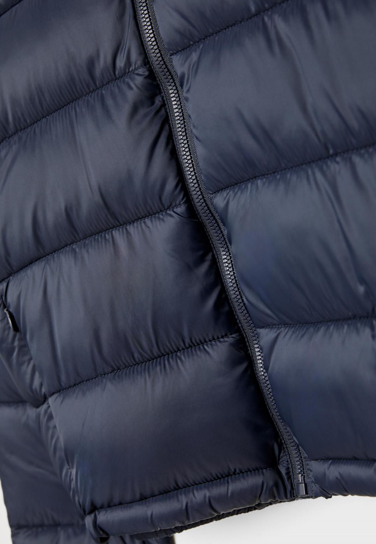스트라디바리우스 테크니컬 하이넥 크롭 패딩 점퍼 5617/714 NAVY BLUE - 상세 이미지 2