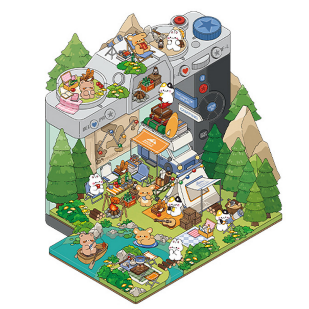 3d스티커 입체 방꾸미기 캐리어 이미지 3