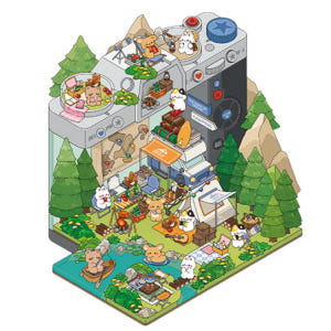 3d스티커 입체 방꾸미기 캐리어 실사용 후기 | 효과 있을까? - 상품 이미지 3