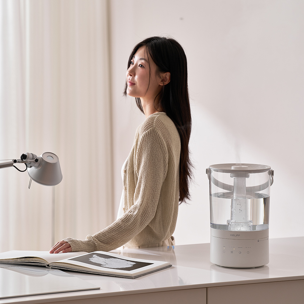 케리프 이지핸들 AIR UV살균 자동건조 잠금 가습기 KLH-4000UV