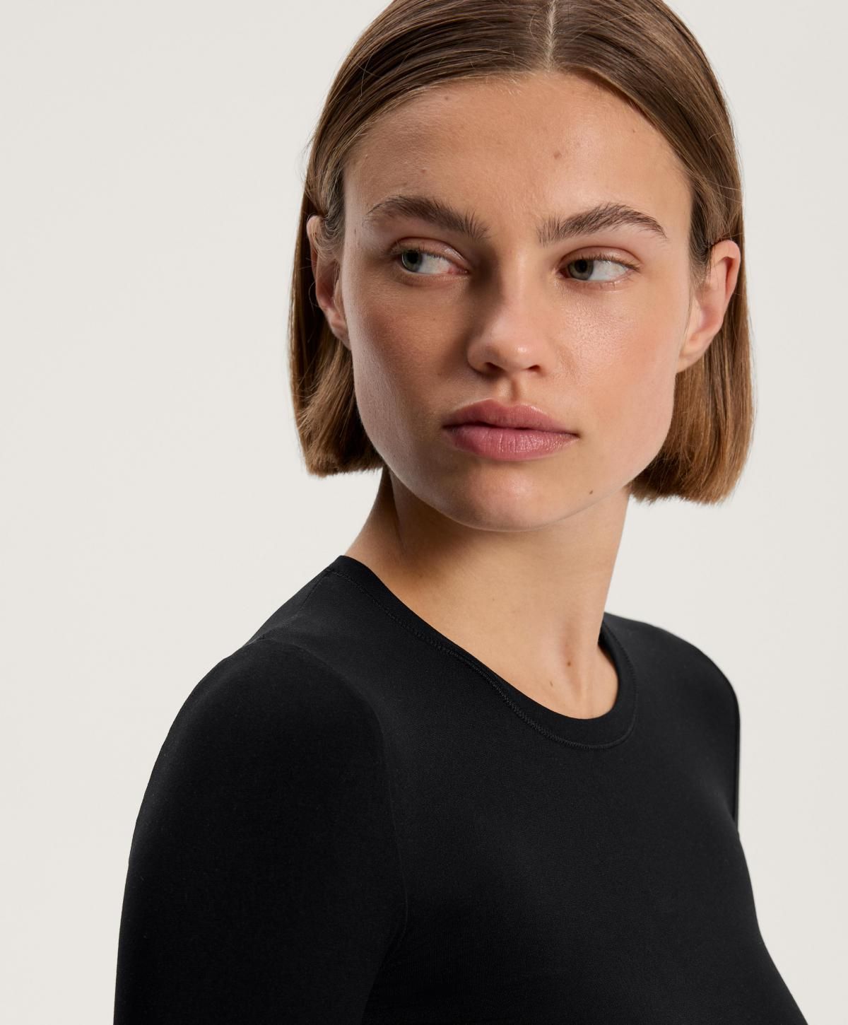 오이쇼 테크니컬 심리스 베이스레이어 긴팔 티셔츠 0216/396 BLACK - 상세 이미지 5