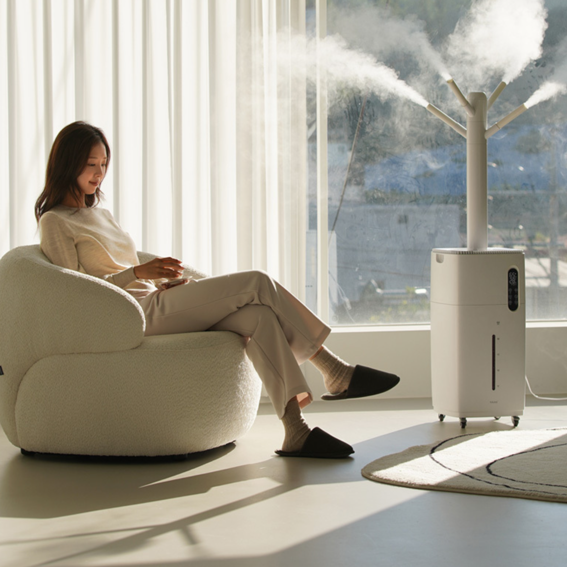 대용량 가습기 매장 매장용 가습기 거실용 사무실 영업용 업소용 가습기