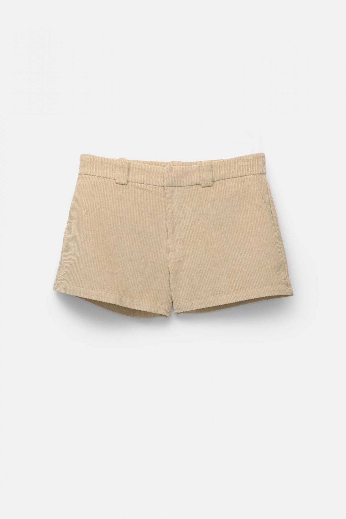 풀앤베어 코듀로이 미니 베이지 숏팬츠 7696/341 SAND - 상품 이미지