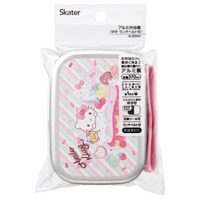 스케이터 헬로키티 Fancy Snacks Sweets 캐릭터 알루미늄 도시락 370ml ALB5NV - 주방·식기 - 하카타몰
