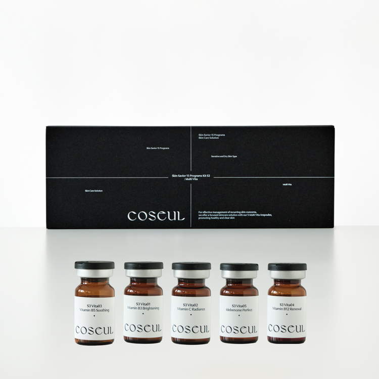 코슬 S3슈퍼리차징 앰플 나이아신아마이드 글루타치온 아데노신 항산화 광채 6ml x 5개입 - 상품 이미지