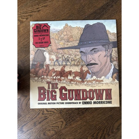 [해외](수입 LP) The Big Gundown (Original Soundtrack) Ennio Morricone vinyl / Geof Darrow