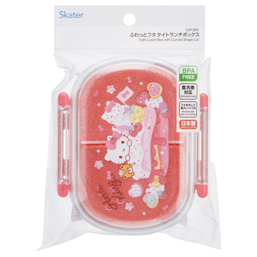 [발주상품 2~4 영업일 후 발송예정] 스케이터 헬로키티 Fancy Snacks Sweets 캐릭터 도시락 런치박스 360ml QAF2BA - 주방·식기 - 하카타몰