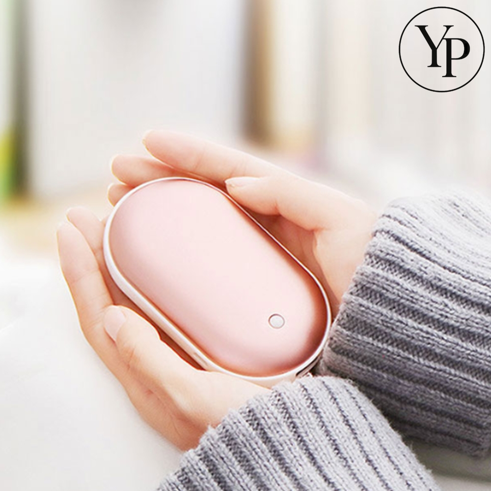 손난로 보조 배터리 휴대용 충전식 재사용 전기 핫팩 겨울 보온 5000mAh 선물용 - 상품 이미지