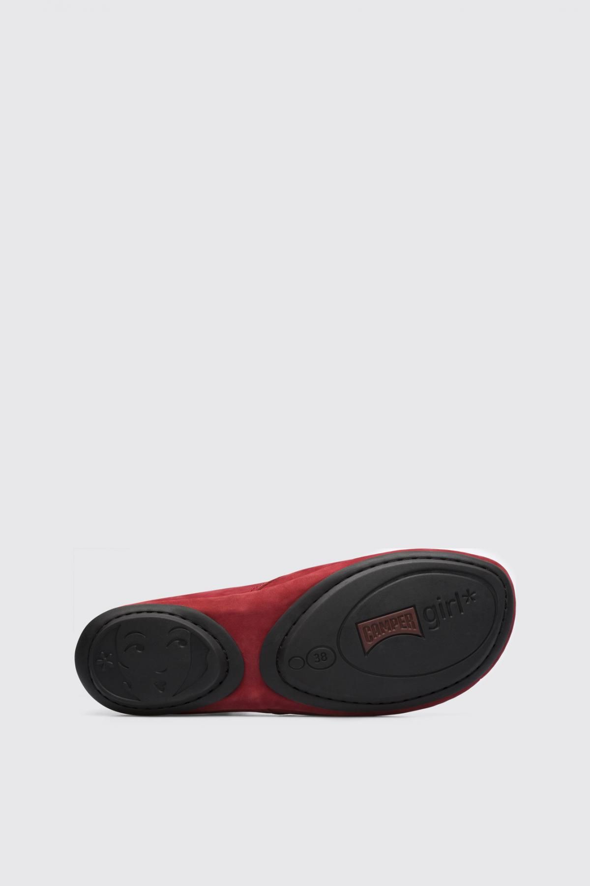 캠퍼 컴포트 플렉시블 레드 앵클부츠 Right K400221-001 RED - 상세 이미지 5