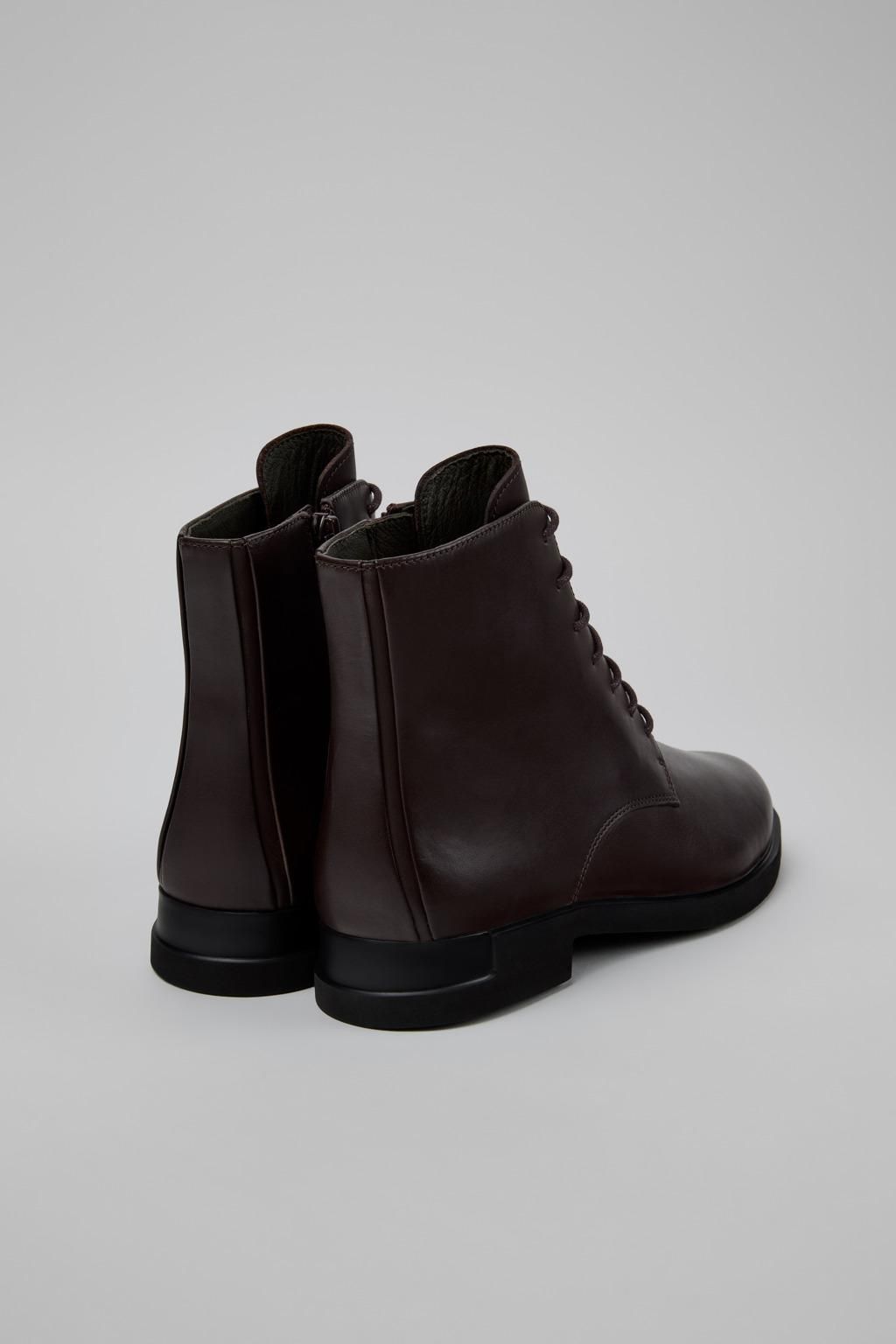 캠퍼 클래식 레더 앵클부츠 Iman K400300-009 BROWN - 상세 이미지 3