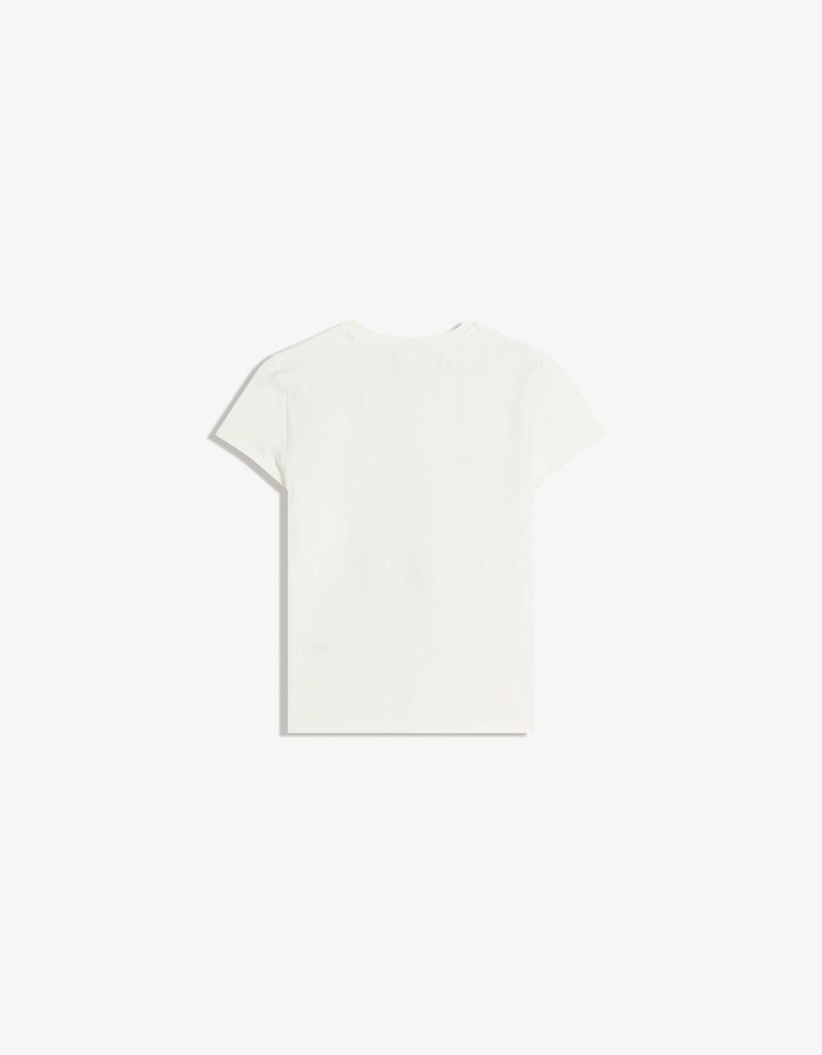버쉬카 마다가스카르 프린트 반팔 티셔츠 7831/071 OFF WHITE - 상세 이미지 2