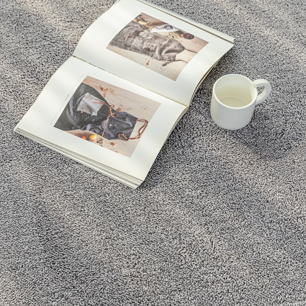 먼지없는 워셔블 장모 온감 러그 대형 거실 침실 원룸 노바 다크그레이, 200x300