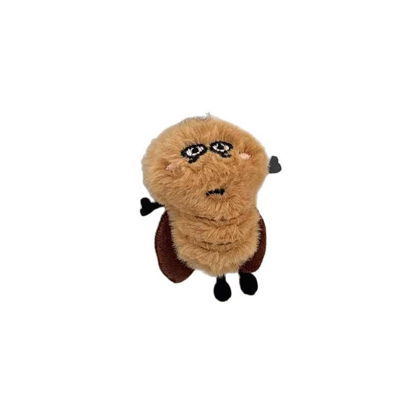 귀여운 바퀴벌레 키링 인형 바선생 열쇠고리 굿즈 가방 꾸미기 참 장식 백꾸 백참 액세사리 - 상세 이미지 5