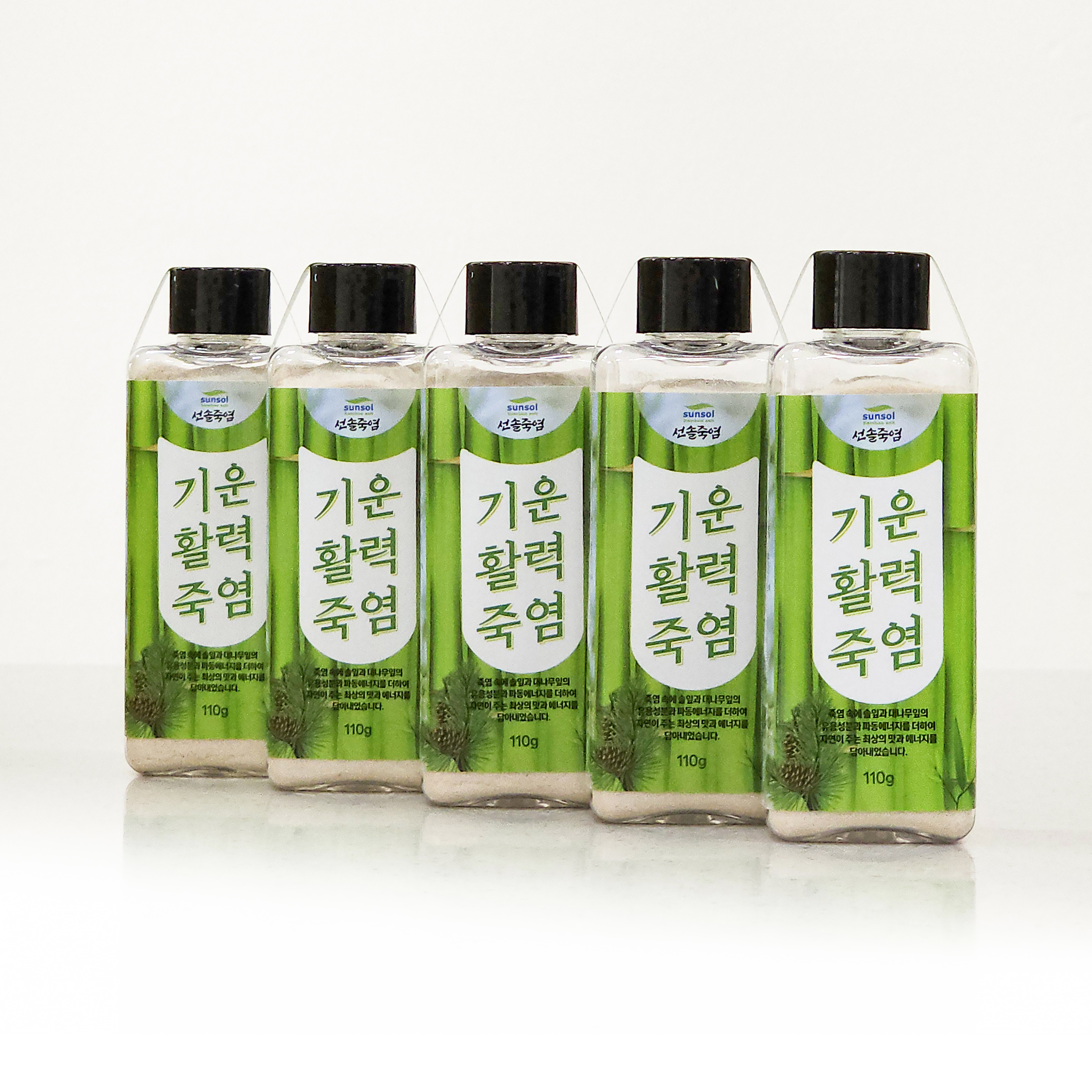 매일 활력 죽염수 기운활력죽염 110g, 5개 - 상품 이미지