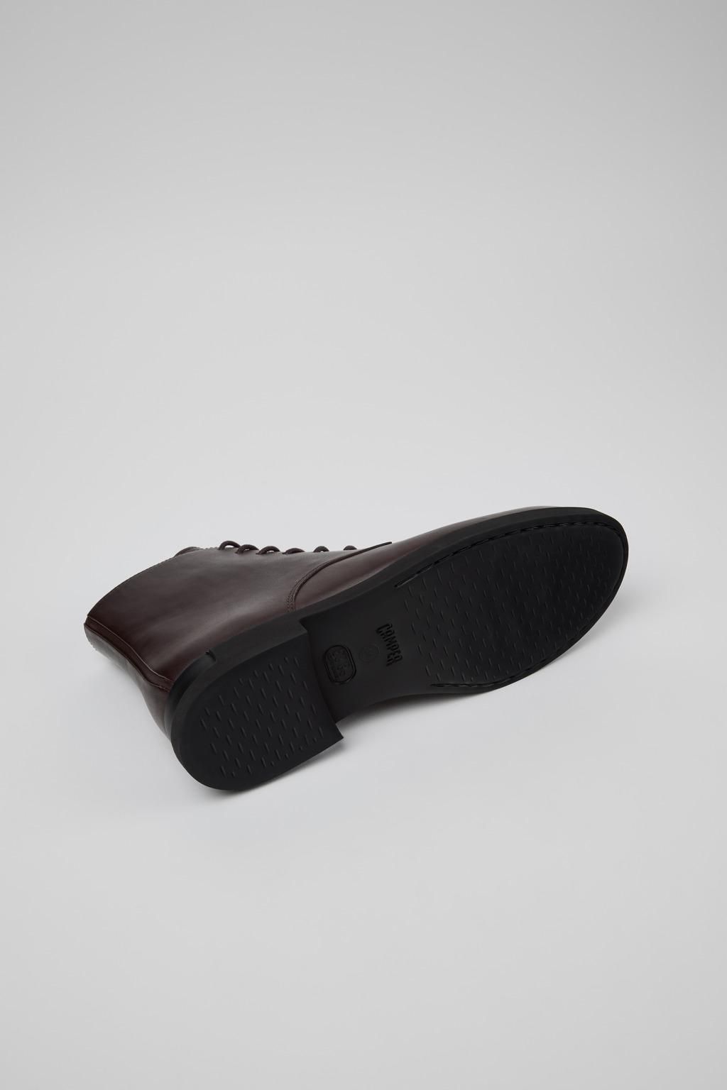 캠퍼 클래식 레더 앵클부츠 Iman K400300-009 BROWN - 상세 이미지 5