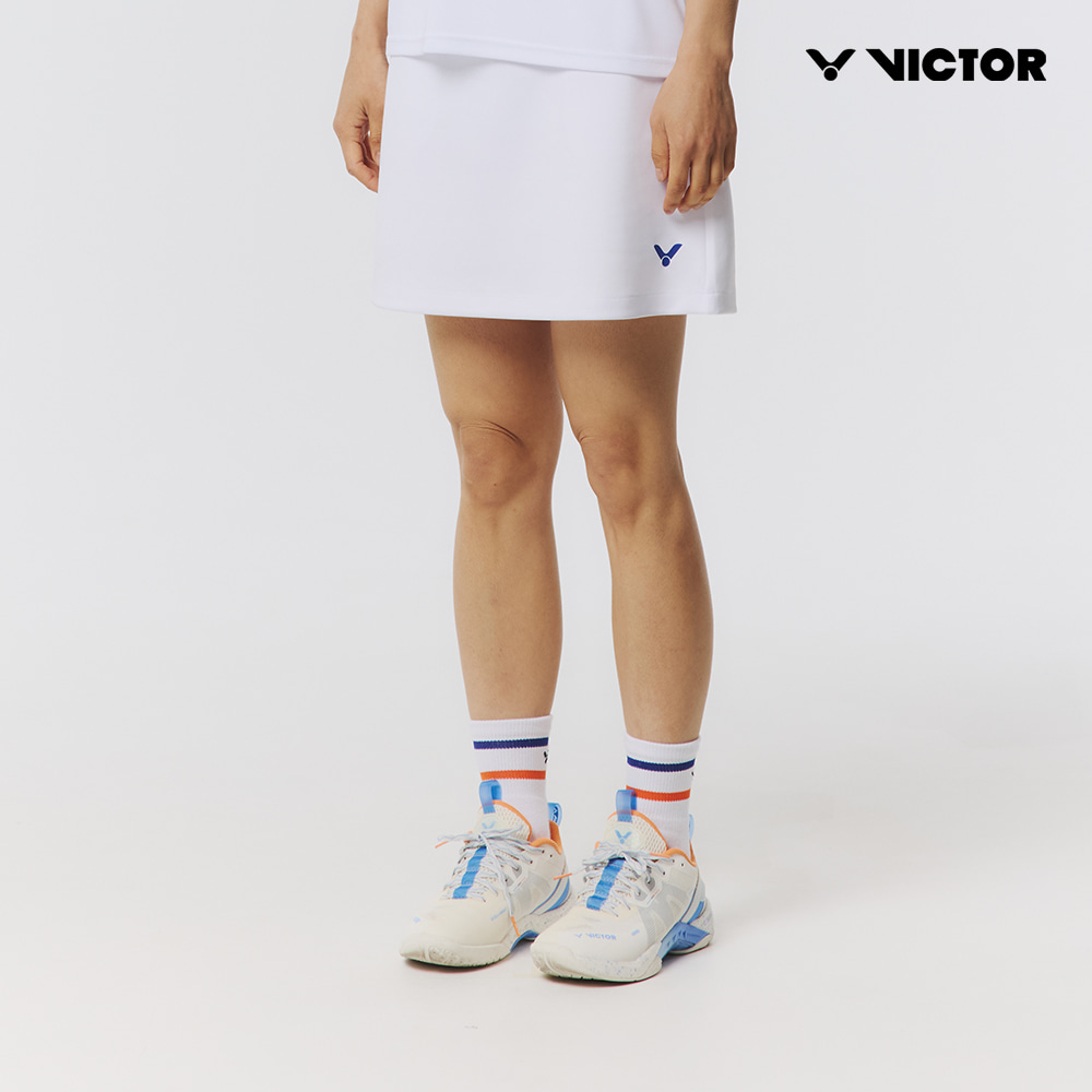 빅터 여성 우븐 스커트 치마 배드민턴복 하의 의류 테니스 탁구 스쿼시 VT25CSK301F - 상세 이미지 3